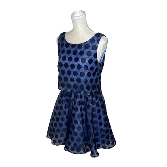 Betsey Johnson Polka Dot Pop Over Dress - Picture 7 of 14